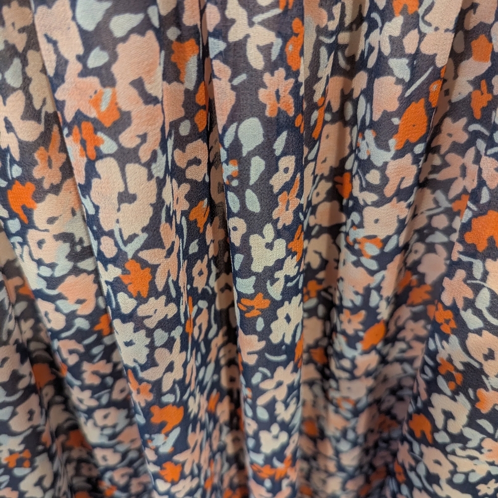 Bcbgeneration Multi Colored Ruffled Tiered Maxi D… - image 3